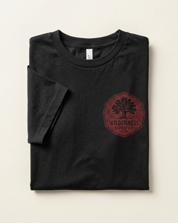 Custom Laser-Engraved Graphic T-Shirt