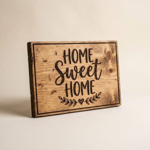 Custom Engraved Funny Wood Sign