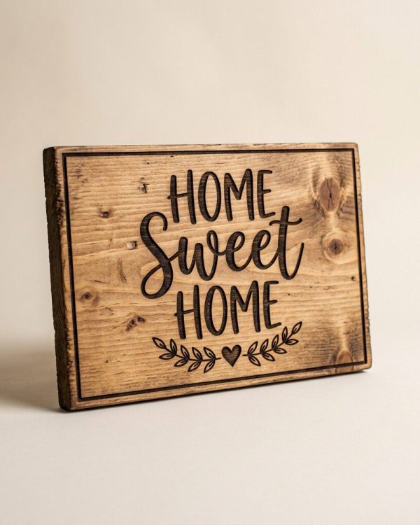 Custom Engraved Funny Wood Sign